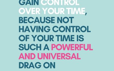 On Controlling Your Time